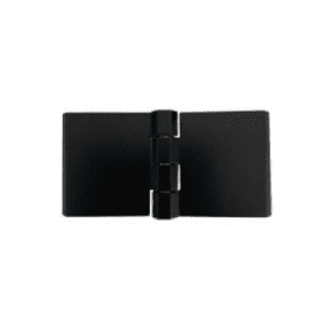 AMH-L1 - Hinge (Black) Aluminium 60mm H x 120mm W