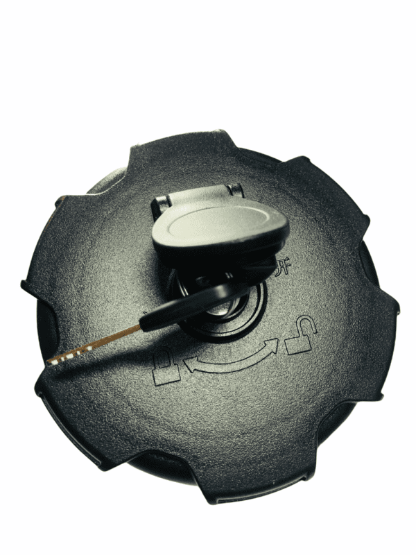 Lockable fuel cap