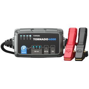 TOPDON T4000C Smart Battery Charger & Maintainer